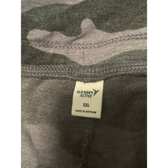 NWT Old Navy Women's Camo Joggers Sweatpants Mid Rise Pockets Size XXL - Picture 4 of 6